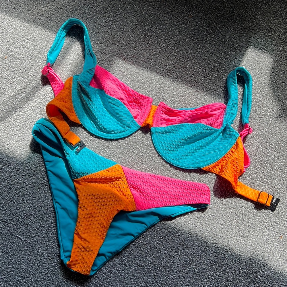 Colorblock Bikini